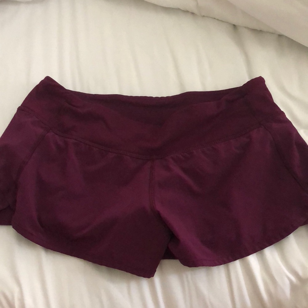 Lululemon running shorts